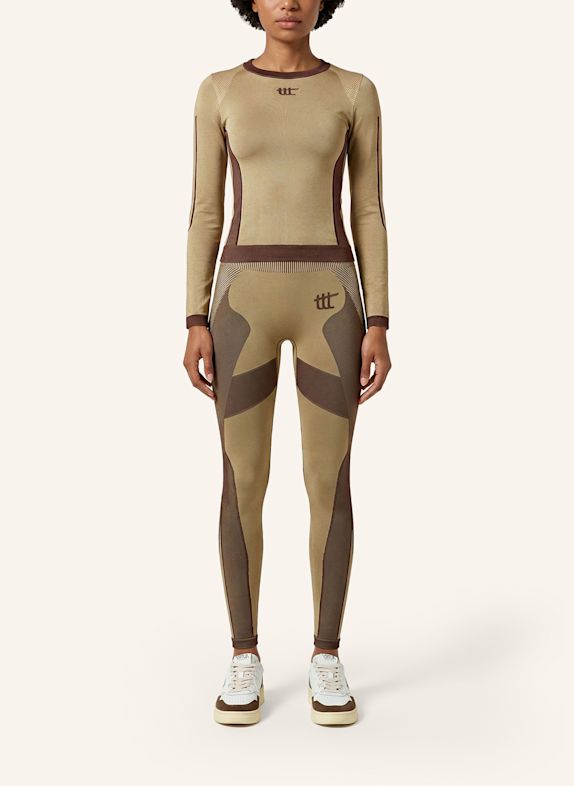 to the top Long Sleeve SEAMLESS BRAUN