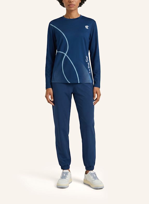 to the top Long Sleeve PACE BLAU