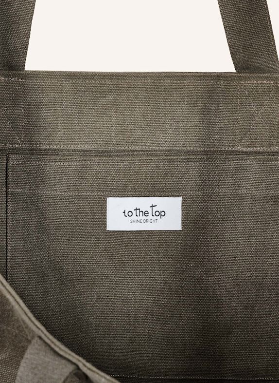 to the top Beach Bag TO THE TOP KHAKI