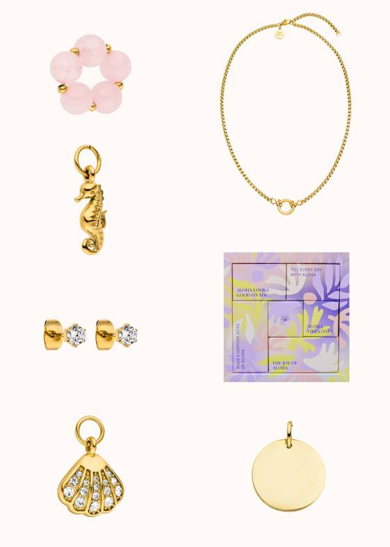 PURELEI Geschenkbox 6 DAYS OF JOY GOLD