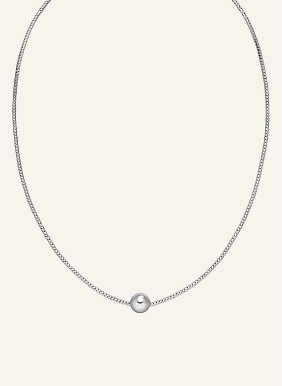 PURELEI Kette GLOSSY PEARL SILBER