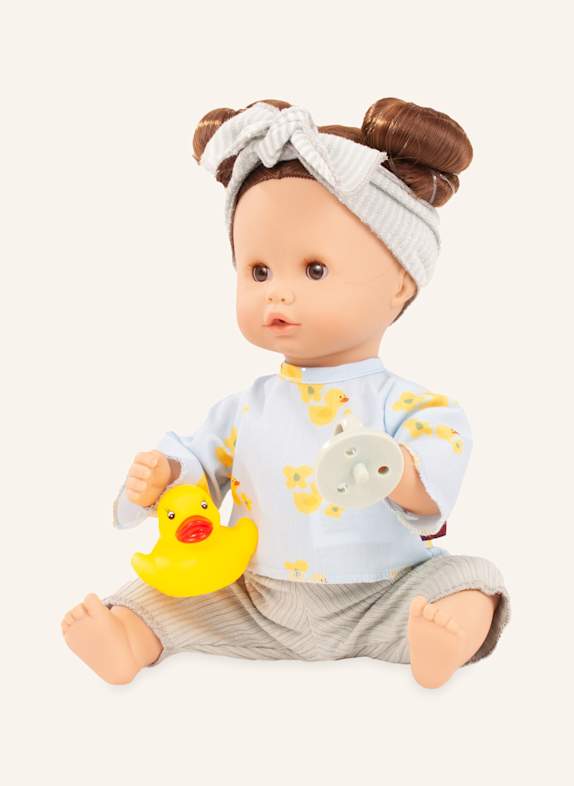 Götz Babypuppe Little Duck SLEEPY AQUINI BLAU