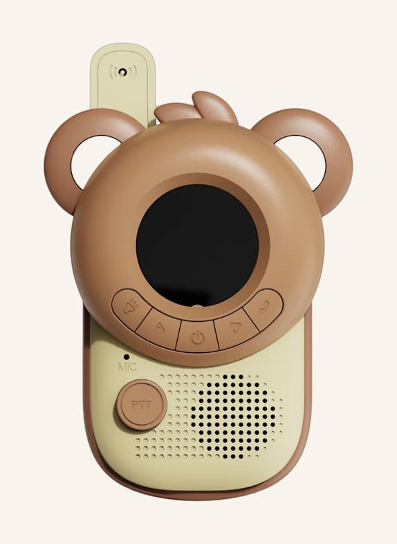 The Zoofamily Walkie Talkie ZOO BRAUN