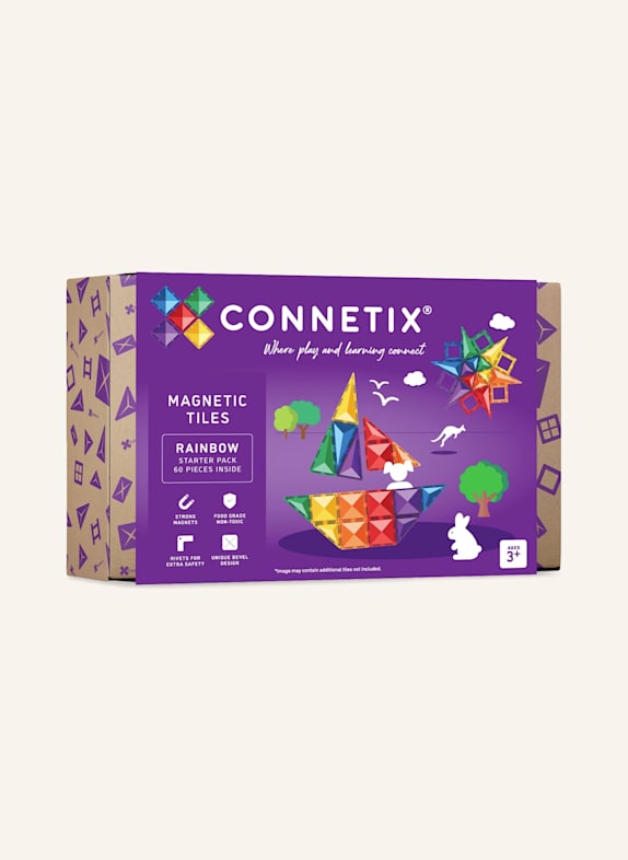 Connetix Starter-Set REGENBOGEN LILA