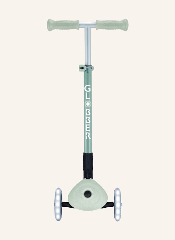 GLOBBER Scooter PRIMO FOLDABLE LIGHTS ECO GRÜN