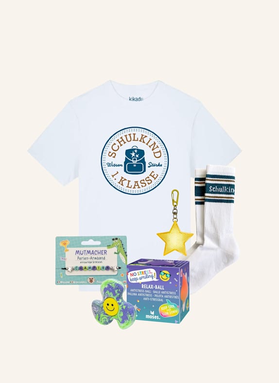 kikadu Schultüten Geschenkset 7 BLAU