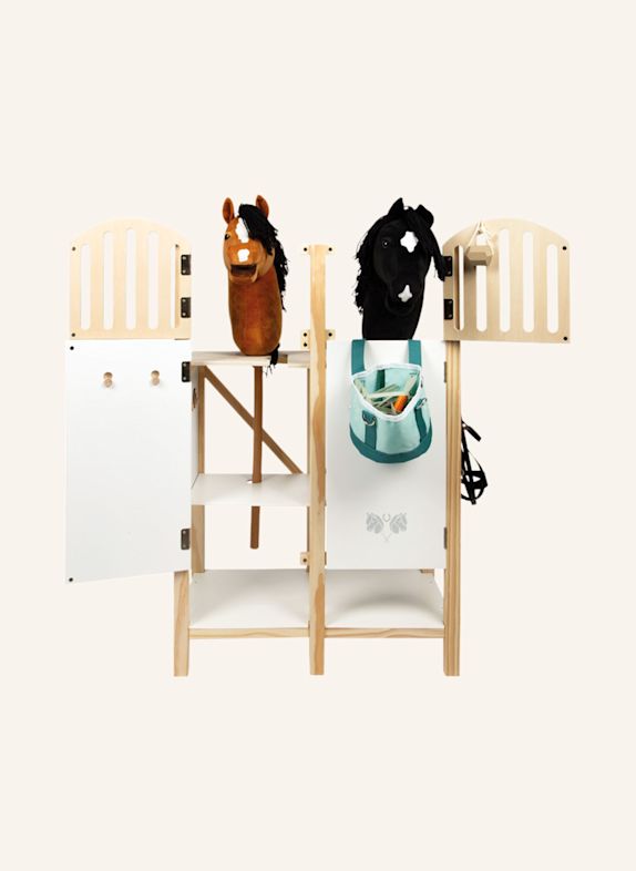 small foot Hobby Horse PFERDESTALL BRAUN
