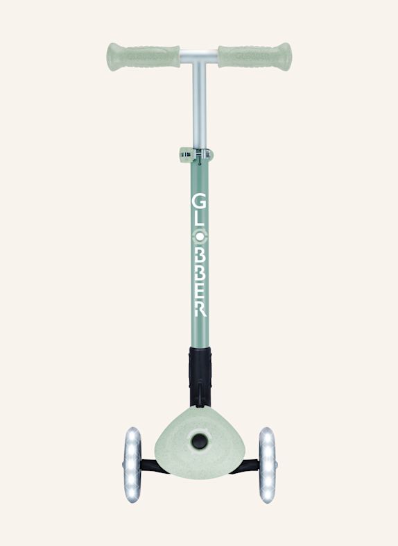 GLOBBER Scooter PRIMO FOLDABLE LIGHTS ECO GRÜN