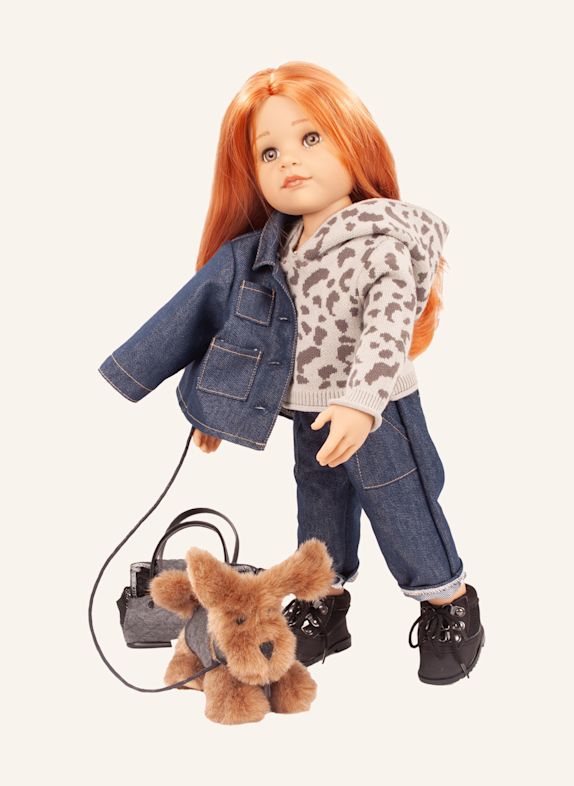 Götz Puppe HANNAH And Her Dog Polly BLAU