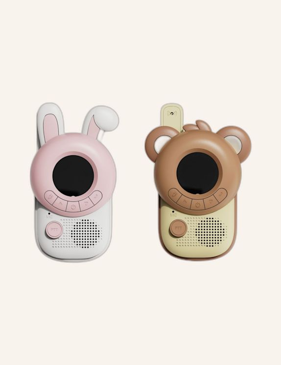 The Zoofamily Walkie Talkie ZOO TAUPE