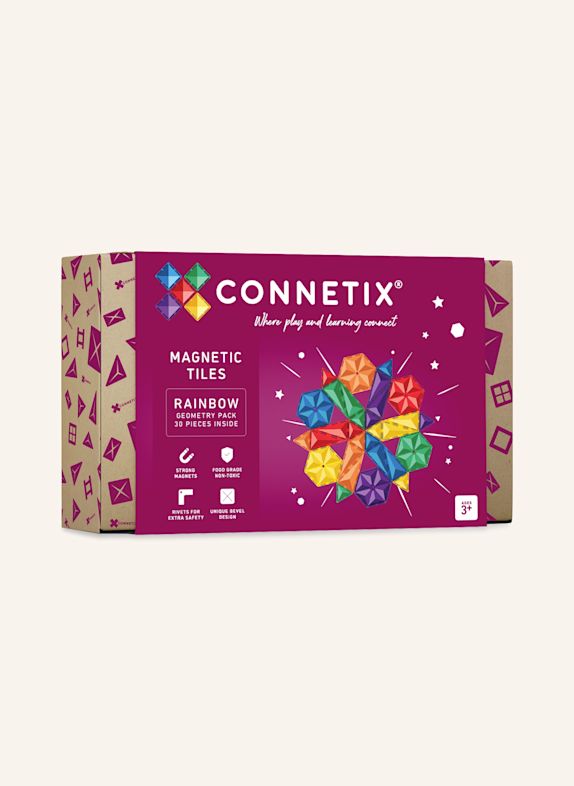 Connetix Geometrie-Set REGENBOGEN LILA