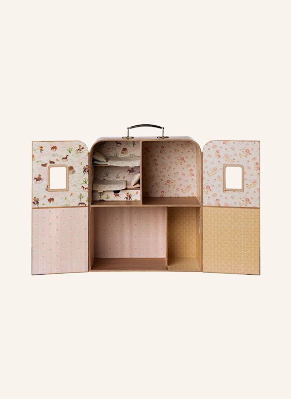 Maileg Kleine Schwester und Bruder Maus SUITCASA BEIGE