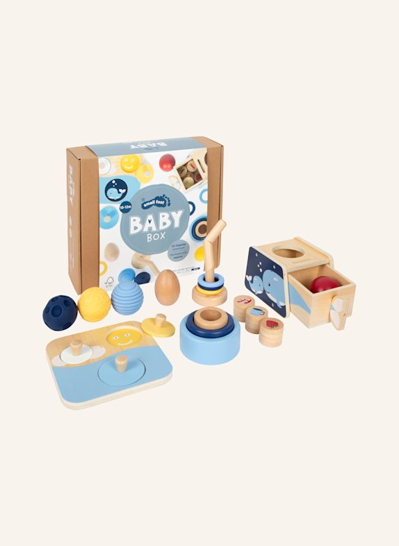 small foot „Ordnen & Sortieren“ Baby-Box 10 - 12 Monate BLAU