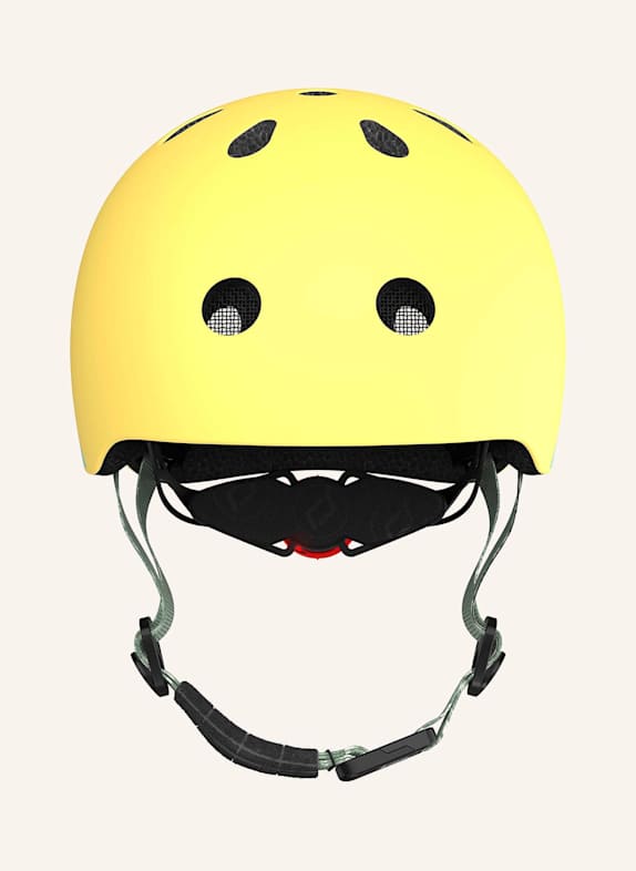 Scoot and Ride Helm GELB