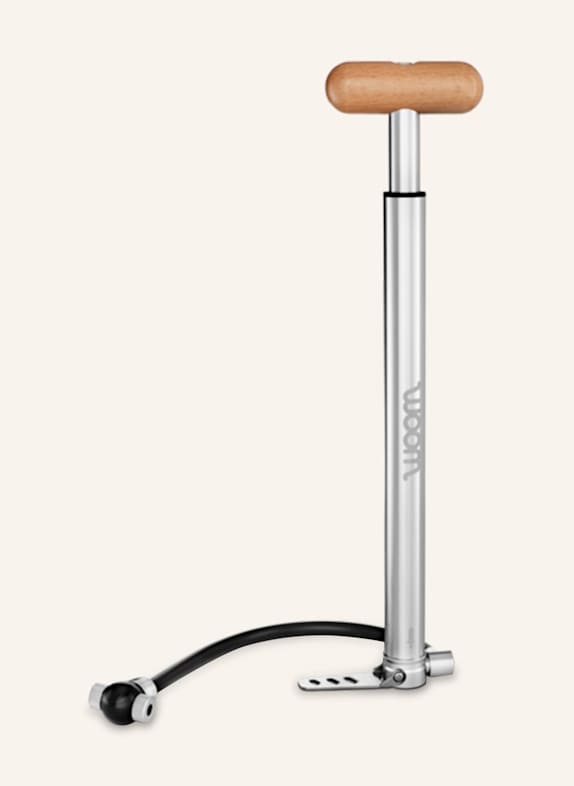 Woom Fahrradpumpe AIRFLO SILBER