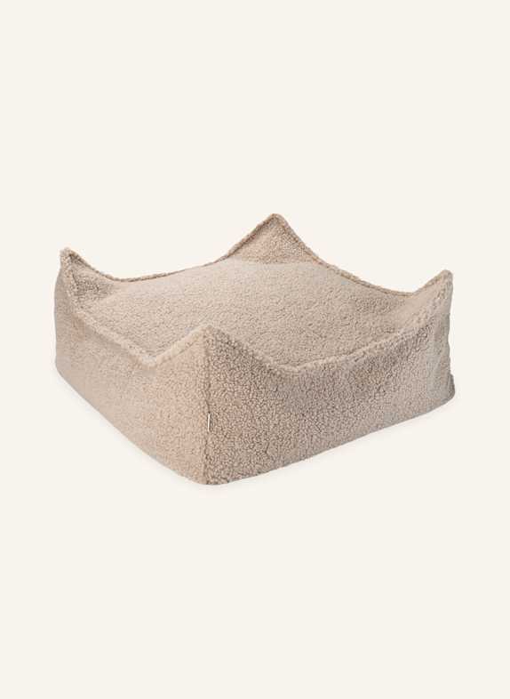 wigiwama Ottoman SQUARE BRAUN