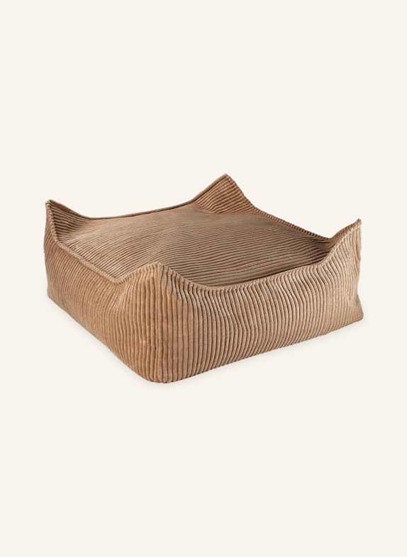 wigiwama Ottoman SQUARE COGNAC