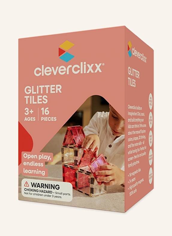 Cleverclixx Glitzer Fliesen ROSA
