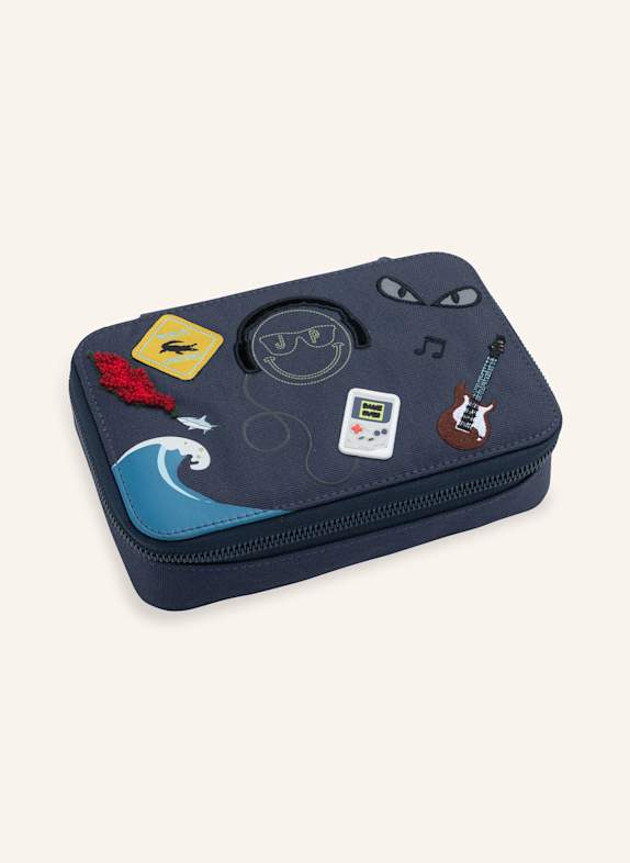 JEUNE PREMIER Federmäppchen mit Inhalt DUNKELBLAU