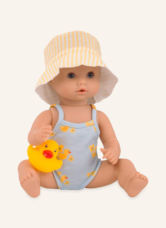 Götz Babypuppe Bathing Duck SLEEPY AQUINI BLAU