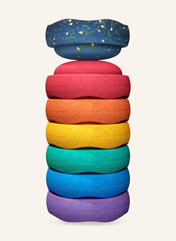 Stapelstein SET REGENBOGEN MINI GRÜN