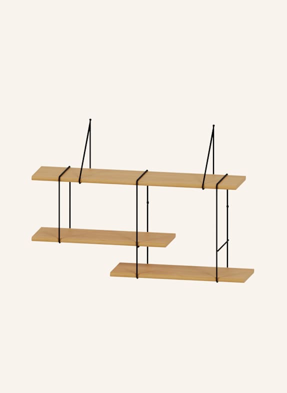 Studio Hausen Regal SHRINK DUNKELBRAUN