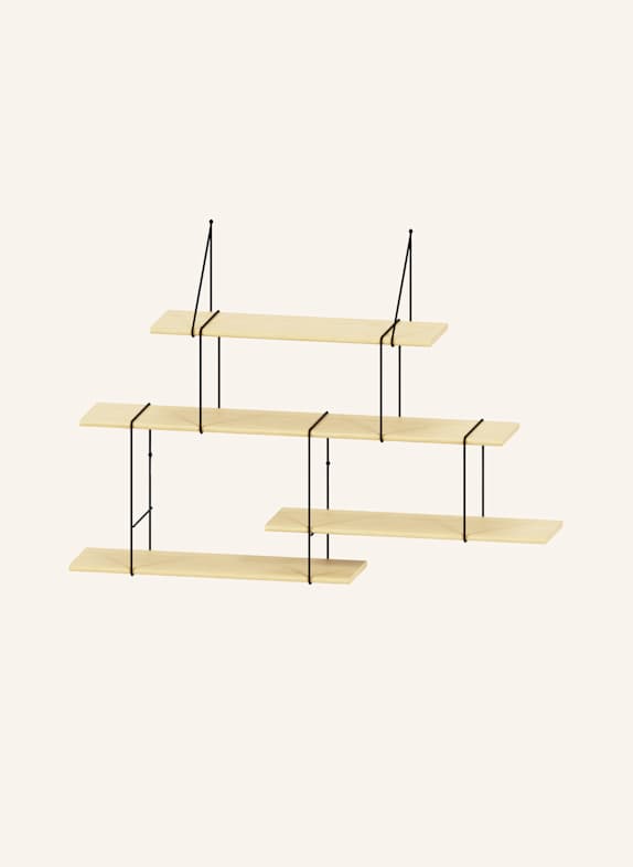 Studio Hausen Regal LINK SET 2 HELLBRAUN