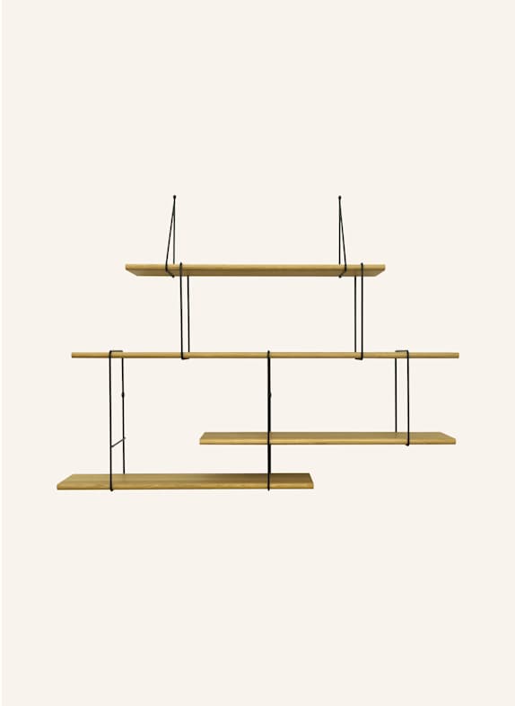 Studio Hausen Regal LINK SET 2 DUNKELBRAUN