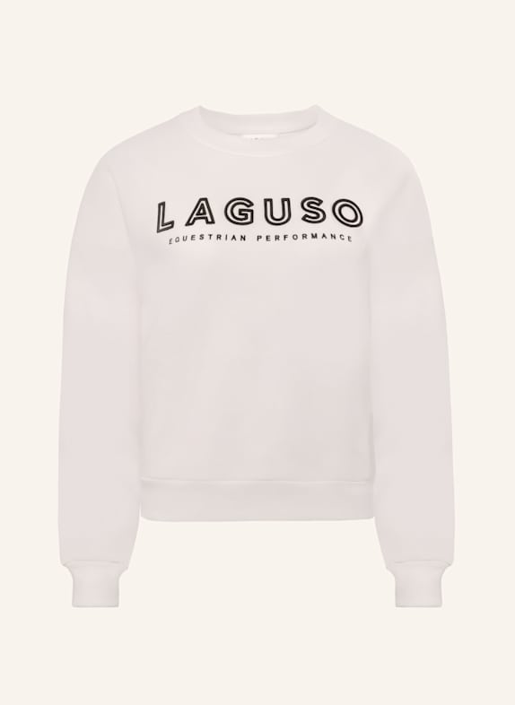 Laguso Sweatshirt THESI MILK CREME/ WEISS
