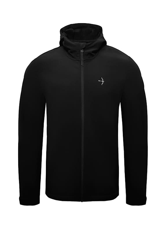 Laguso Regenjacke LEISTER BLACK SCHWARZ