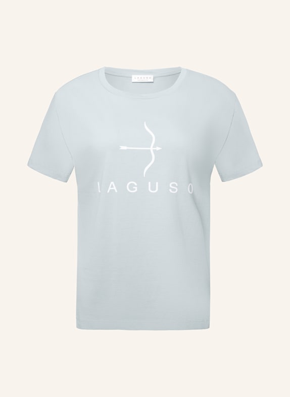 Laguso T-Shirt LOU LOGO ICE HELLBLAU