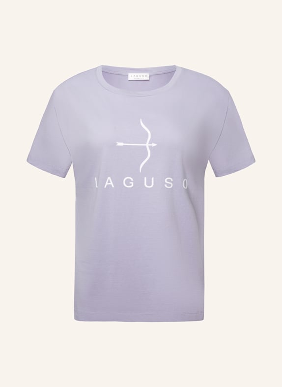 Laguso T-Shirt LOU LOGO LIGHT VIOLET LILA