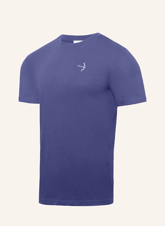 Laguso T-Shirt ROUVEN DARK VIOLET LILA