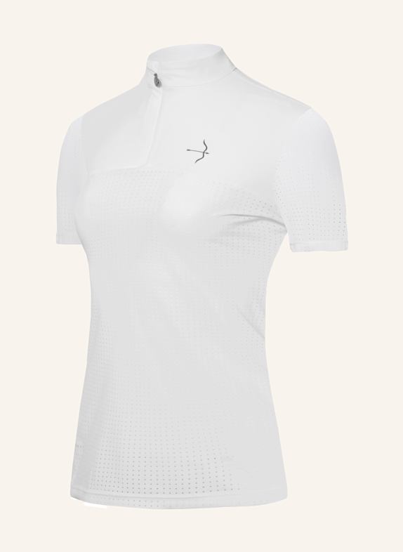 Laguso Turnierbluse SARINA MESH WHITE WEISS