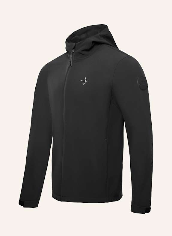 Laguso Regenjacke LEISTER BLACK SCHWARZ
