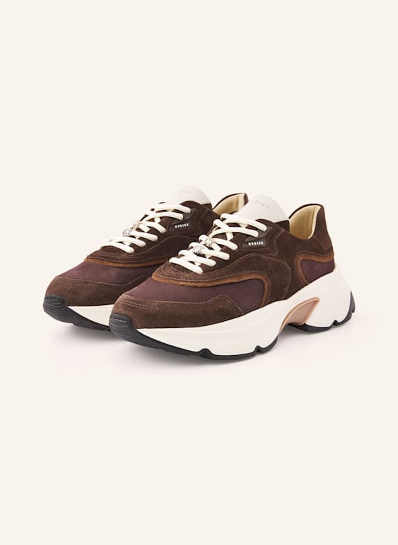 NUBIKK Sneaker ROSS ZAY DUNKELBRAUN