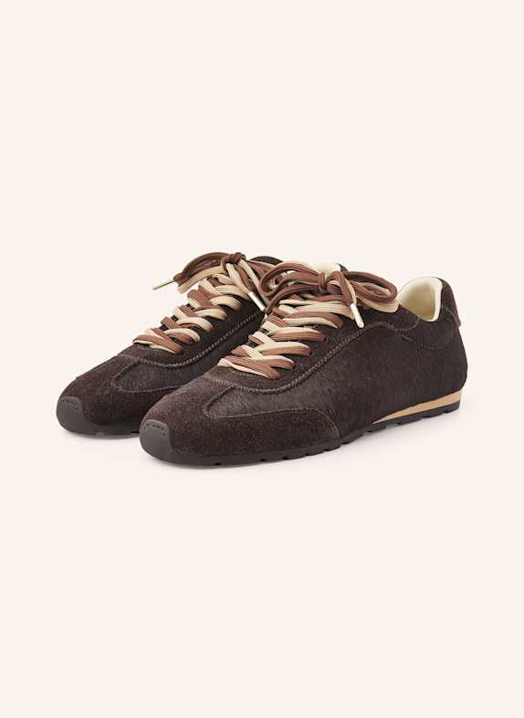 NUBIKK Sneaker BILLY LOU PONY DUNKELBRAUN