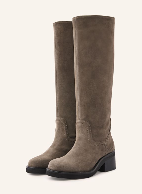 NUBIKK Stiefel CASSY DUNKELGRÜN