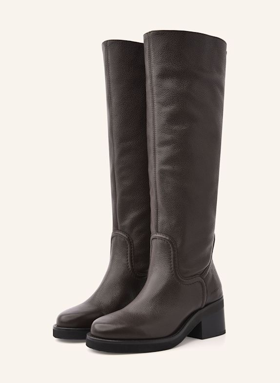 NUBIKK Stiefel CASSY DUNKELBRAUN