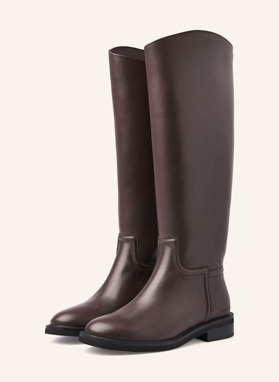NUBIKK Boots MAEVE RIDER DUNKELBRAUN