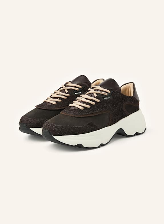 NUBIKK Sneaker ROSS ZAY DUNKELBRAUN
