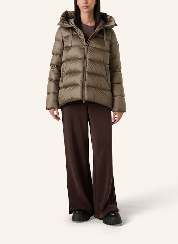 BOMBOOGIE Daunenjacke ROME DUNKELBRAUN