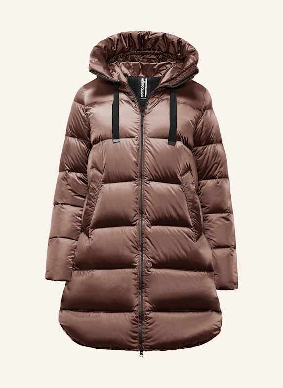 BOMBOOGIE Daunenjacke GENEVA DUNKELBRAUN