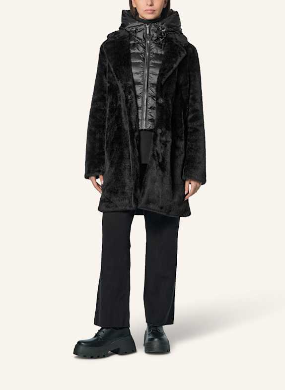 BOMBOOGIE Daunenmantel ODESSA SCHWARZ