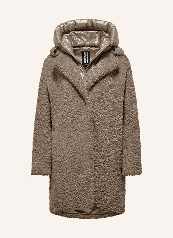 BOMBOOGIE Daunenmantel ODESSA TAUPE