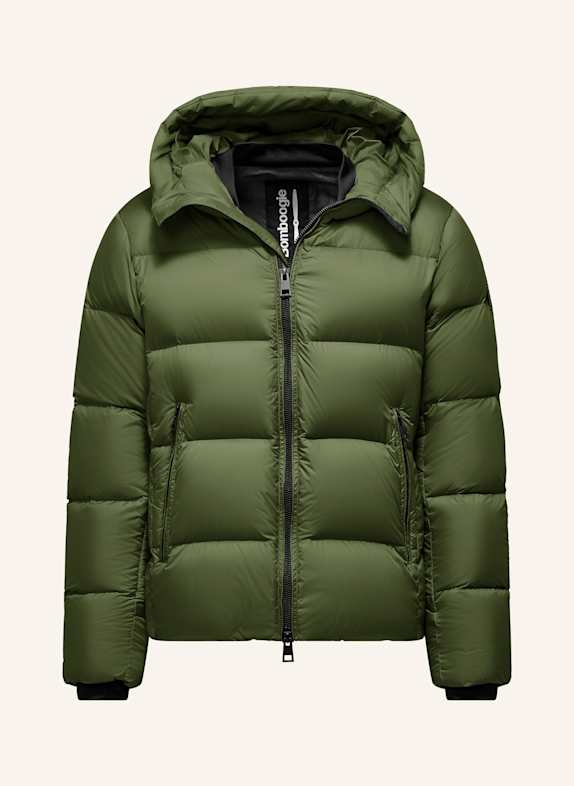 BOMBOOGIE Daunenjacke HELSINKI DUNKELGRÜN