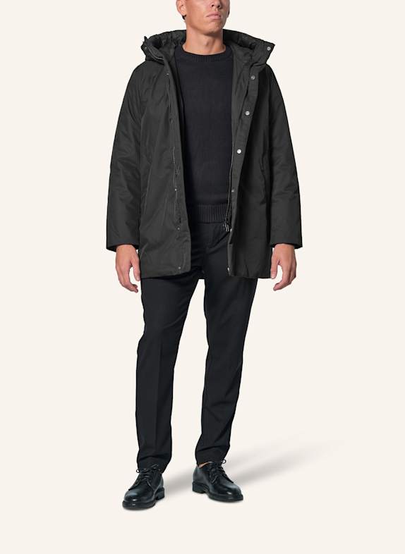 BOMBOOGIE Parka ABERDEEN SCHWARZ