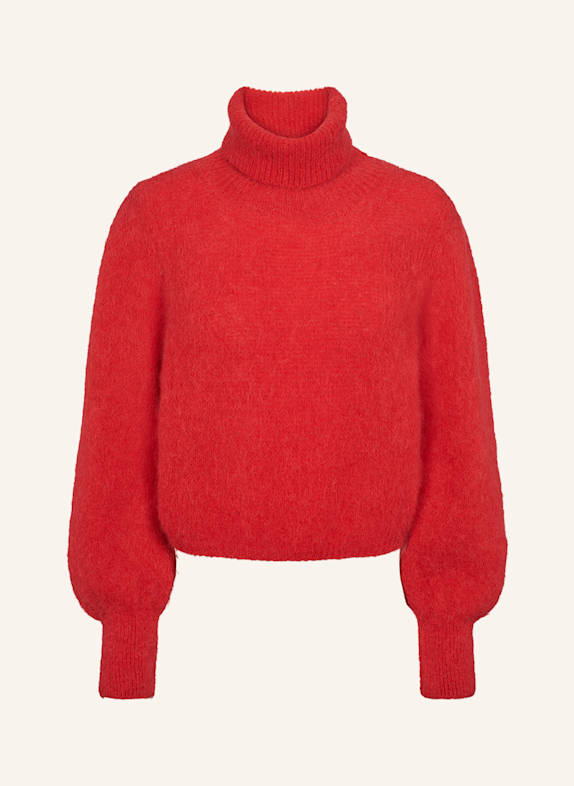 AMERICANDREAMS Rollkragen Pullover PIRO ROT
