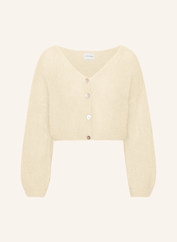 AMERICANDREAMS Cropped-Strickjacke CORNELIA HELLGELB