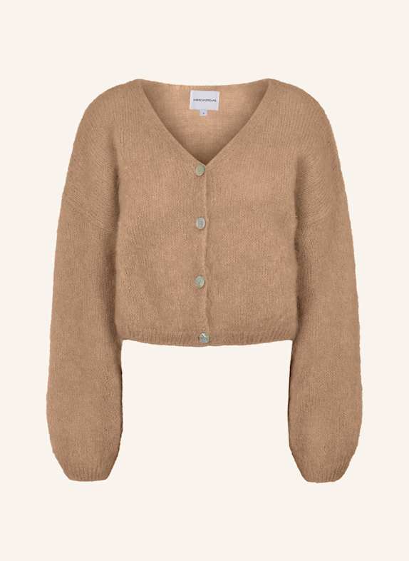 AMERICANDREAMS Cropped-Strickjacke CORNELIA CAMEL